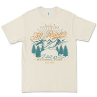 Bone mount rainier national park washington usa vacation hiking Premium Tee - linhVisuals