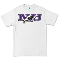 White Niagara Purple Eagles Premium Tee - linhVisuals