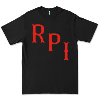 Black Rpi Engineers Hockey Premium Tee - linhVisuals