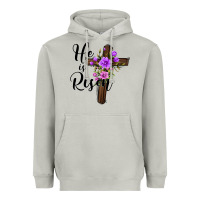 Moon Dust he is risen matthew 28 6 Heavyweight Hoodie - Jasminsmagicworld