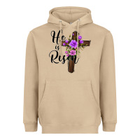 Mushroom he is risen matthew 28 6 Heavyweight Hoodie - Jasminsmagicworld