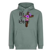 Sage he is risen matthew 28 6 Heavyweight Hoodie - Jasminsmagicworld
