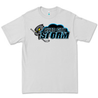 Dove Grey quad city storm Premium Tee - linhVisuals