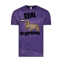 Cloud Purple Seal nice Of Approval Vintage Tee - Bettercallsaul