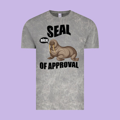 Seal Nice Of Approval Vintage Tee Designed By Bettercallsaul