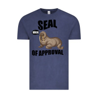Vintage Denim Seal nice Of Approval Vintage Tee - Bettercallsaul