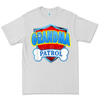 Dove Grey funny grandma patrol   dog mom, dad for men women t shirt Premium Tee - linhVisuals