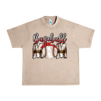 French Oak Baseball Mom Urban Heavy Tee - CowhideDigitalArt