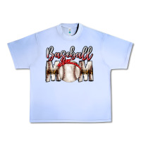 Grape Ice Baseball Mom Urban Heavy Tee - CowhideDigitalArt