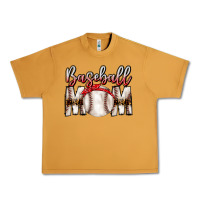 Peanut Butter Baseball Mom Urban Heavy Tee - CowhideDigitalArt