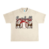 Sandshell Baseball Mom Urban Heavy Tee - CowhideDigitalArt
