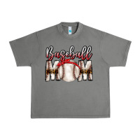 Tornado Baseball Mom Urban Heavy Tee - CowhideDigitalArt
