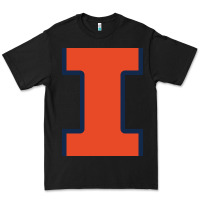 Black Illinois Fighting Illini, Merch Premium Tee - linhVisuals