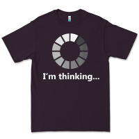 Funny Programmer I'm Thinking T Shirt Premium Tee | Teevron