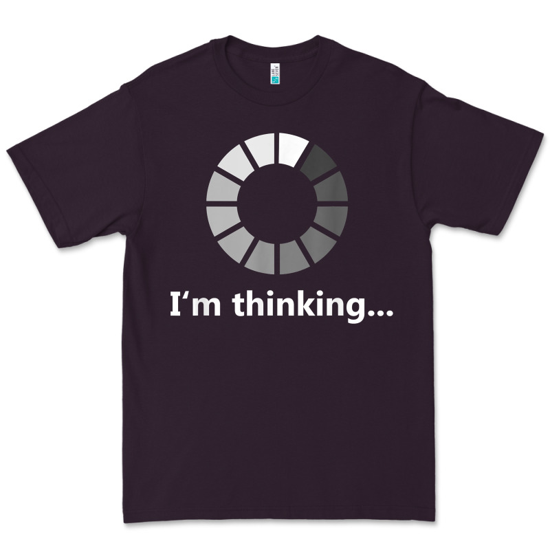 Funny Programmer I'm Thinking T Shirt Premium Tee by linhVisuals | Teevron