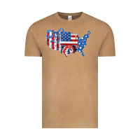 Vintage Camel America map Vintage Tee - CowhideDigitalArt
