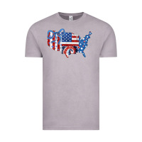 Vintage Zinc America map Vintage Tee - CowhideDigitalArt