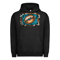 Pigment Black Football Lips Urban Hoodie - Jasminsmagicworld