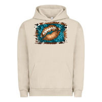 Pigment French Oak Football Lips Urban Hoodie - Jasminsmagicworld