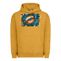 Pigment Peanut Butter Football Lips Urban Hoodie - Jasminsmagicworld