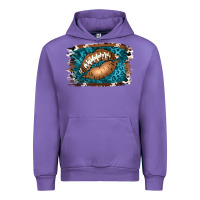 Tulip Football Lips Urban Hoodie - Jasminsmagicworld