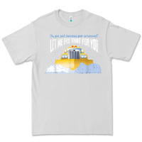 Dove Grey funny snow plow driver shirt   gift for snowplow drivers t shirt Premium Tee - linhVisuals
