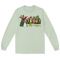 Matcha jesus İs the reason Long Sleeve Tee - CowhideDigitalArt