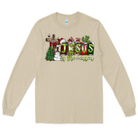 Mushroom jesus İs the reason Long Sleeve Tee - CowhideDigitalArt