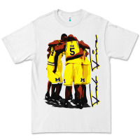 White fab 5 Premium Tee - linhVisuals