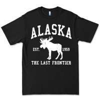 Black alaska Premium Tee - linhVisuals