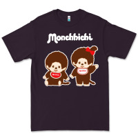 Plum monchichi Premium Tee - linhVisuals