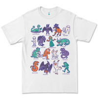 White cryptid creatures   mythology Premium Tee - linhVisuals