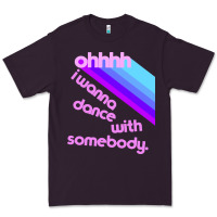 Plum ohhhhh i wanna dance with somebody Premium Tee - linhVisuals