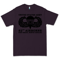 Plum army 82nd airborne Premium Tee - linhVisuals
