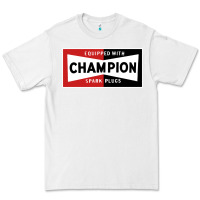 White champion spark plugs company Premium Tee - linhVisuals