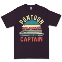 Plum pontoon captain vintage boating party funny gift for pontooning lover Premium Tee - linhVisuals