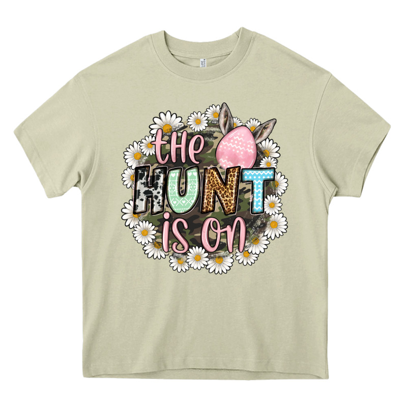 Easter Day The Hunt Is On Heavy Core Tee by OliviaCreatesArt | Teevron