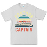 Dove Grey pontoon captain vintage boating party funny gift for pontooning lover Premium Tee - linhVisuals