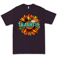Plum thankful with sunflower bbs Premium Tee - BundleAndBundleShop