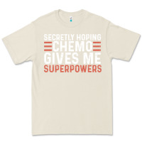Bone secretly hoping chemo gives me superpowers cancer awareness gifts Premium Tee - linhVisuals