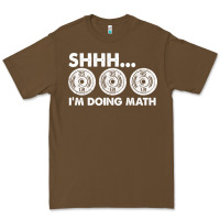 Shhh I'm Doing Math Gym Funny Bodybuilding Weightlifting Humor Quote Premium Tee | Teevron
