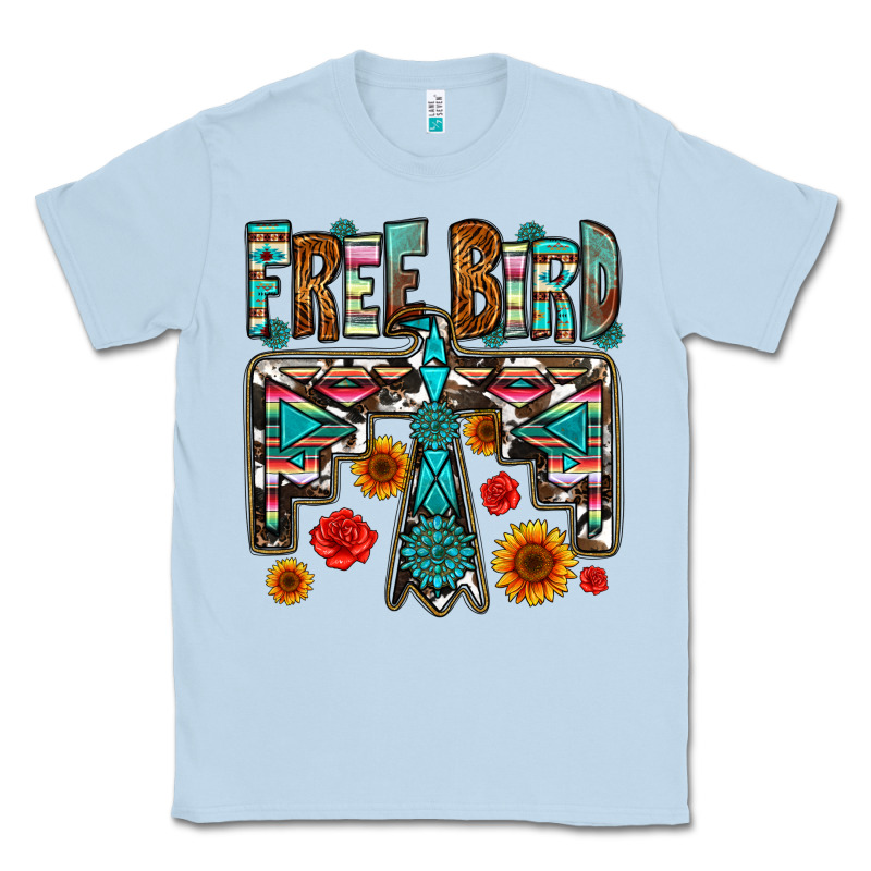 Western Free Bird Classic Tee by OliviaCreatesArt | Teevron