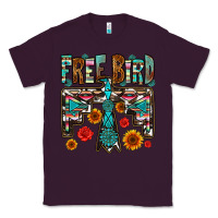 Plum western free bird Classic Tee - OliviaCreatesArt