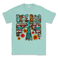 Seafoam western free bird Classic Tee - OliviaCreatesArt
