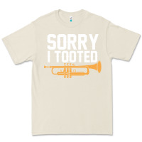 Bone sorry i tooted funny trumpet player pun gift sarcastic humor quote Premium Tee - linhVisuals