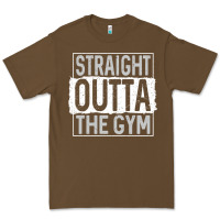 Cacao straight outta the gym Premium Tee - linhVisuals