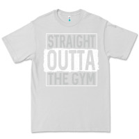 Dove Grey straight outta the gym Premium Tee - linhVisuals