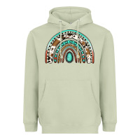 Matcha blessed western rainbow Heavyweight Hoodie - Jasminsmagicworld