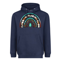 Navy blessed western rainbow Heavyweight Hoodie - Jasminsmagicworld