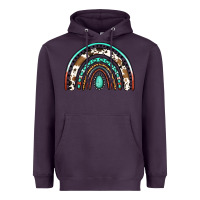 Plum blessed western rainbow Heavyweight Hoodie - Jasminsmagicworld